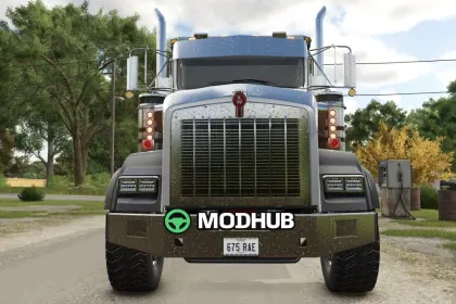 Вантажівка Kenworth T800 Dumper для FS25 — 4