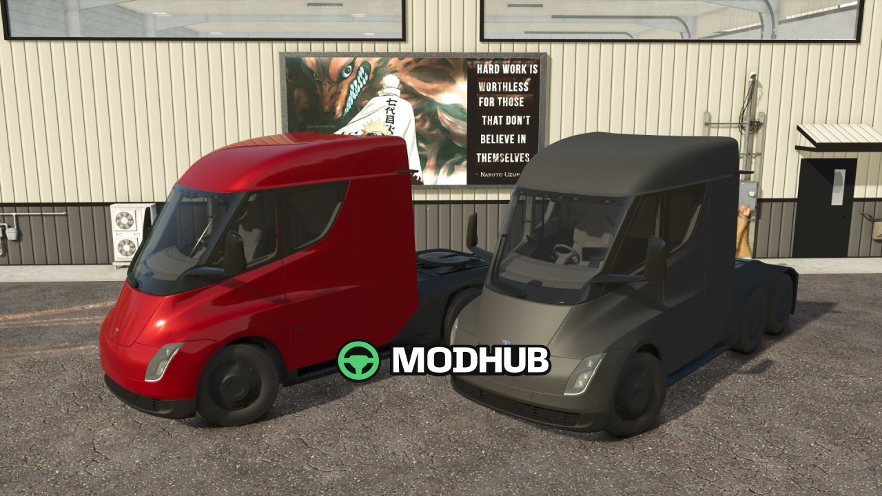 Вантажівка Tesla Semi V1.1.0.1 для FS25