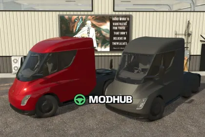 Вантажівка Tesla Semi V1.1.0.1 для FS25 — 2