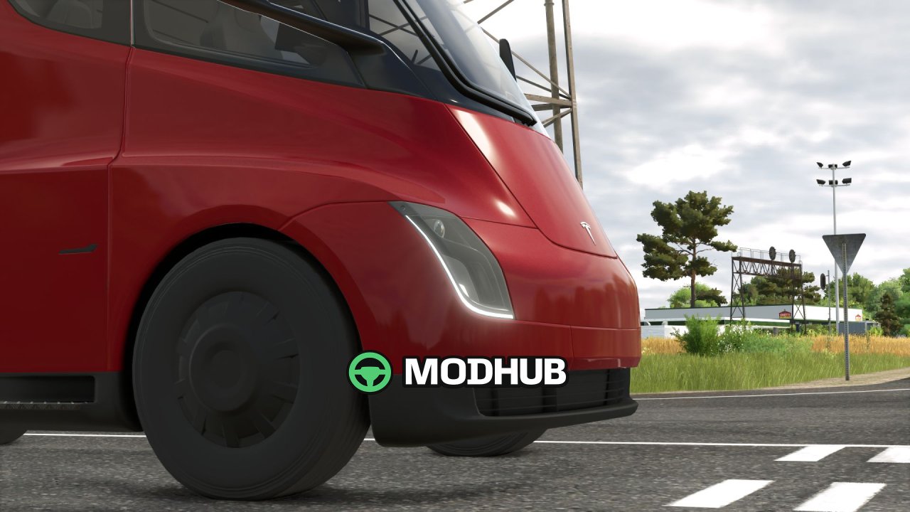 Вантажівка Tesla Semi V1.1.0.1 для FS25