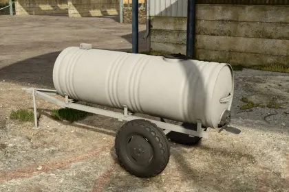 Ефективна Бочка Classic Barrel 2000 л для Води та Рідкого Гною у FS25 — 2