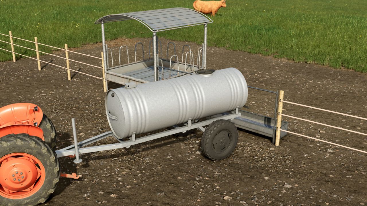 Ефективна Бочка Classic Barrel 2000 л для Води та Рідкого Гною у FS25