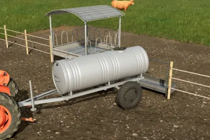 Ефективна Бочка Classic Barrel 2000 л для Води та Рідкого Гною у FS25 — 3