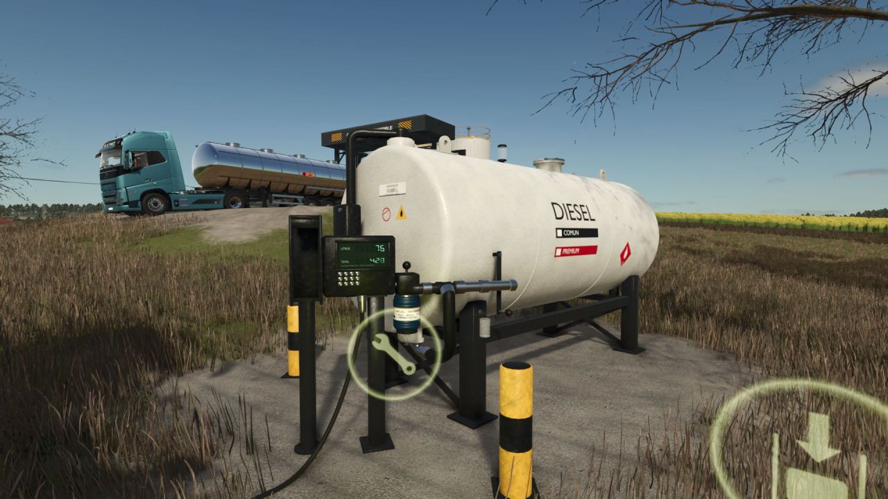 Система дизельного палива для Farming Simulator 25