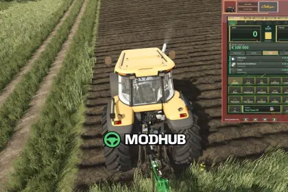 Термінал JD Terminal HUD V1.2 для FS25 — 3