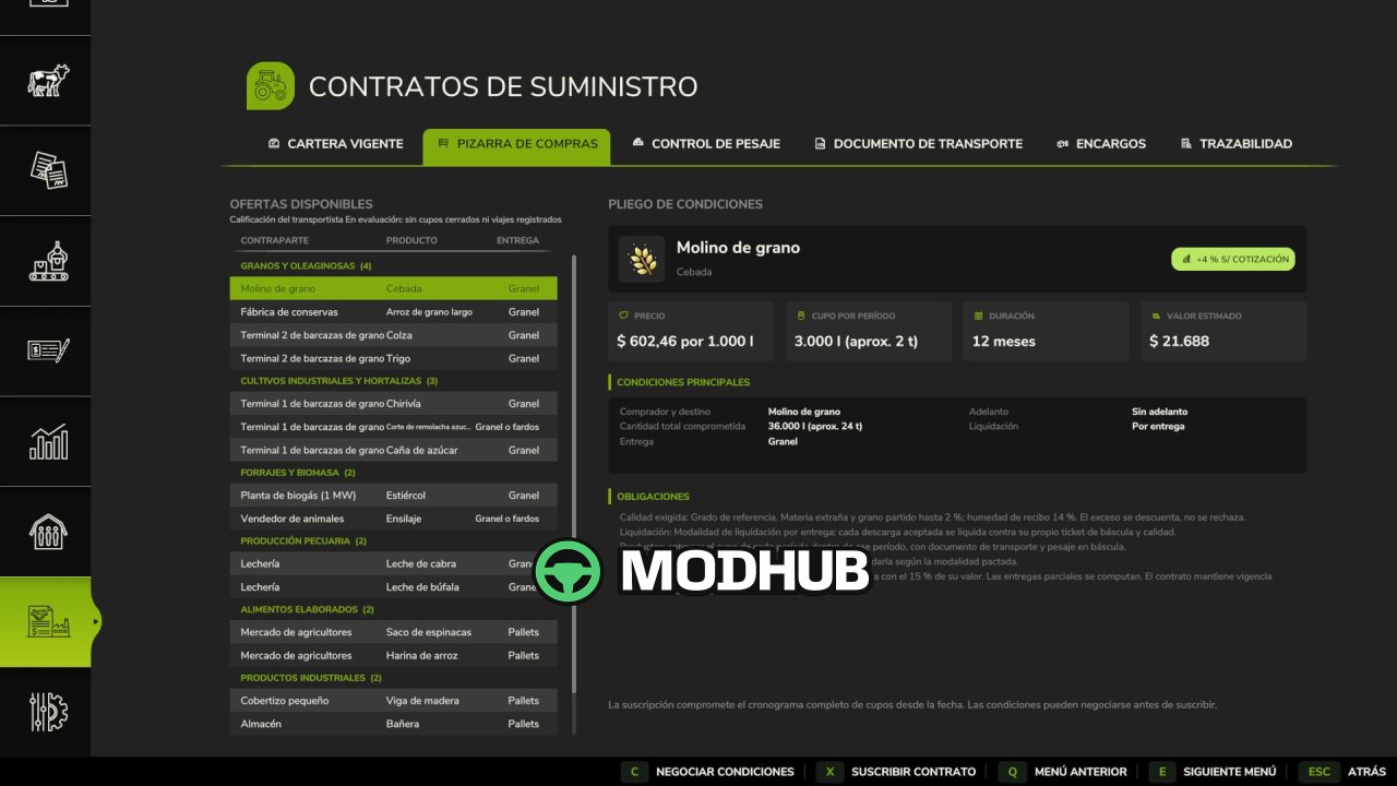Скрипт Factory Contracts V1.1 для FS25
