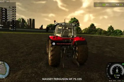 Скрипт Advanced Drivetrain для Farming Simulator 25