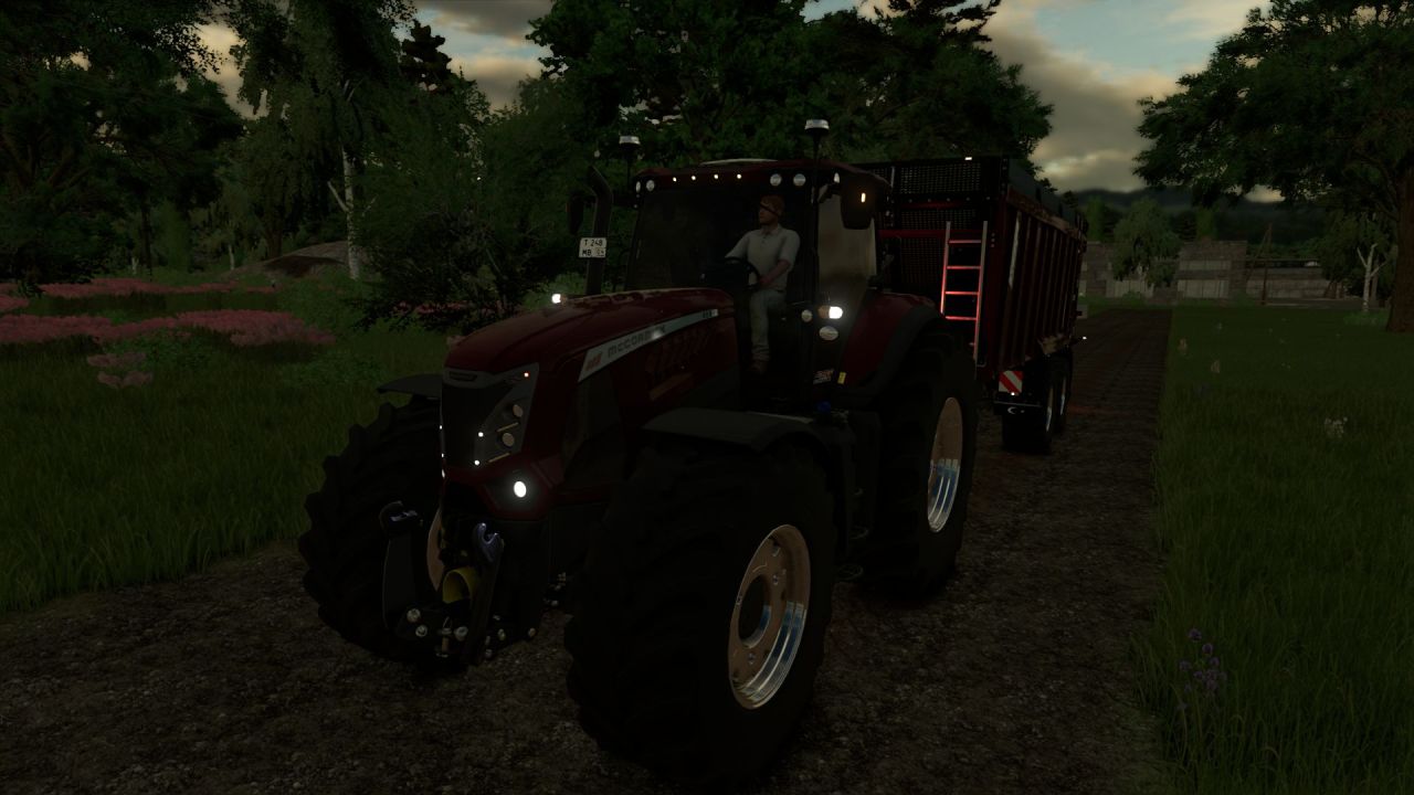 Пак тракторів McCormick X8 та причепів Krampe/Krone для Farming Simulator 25