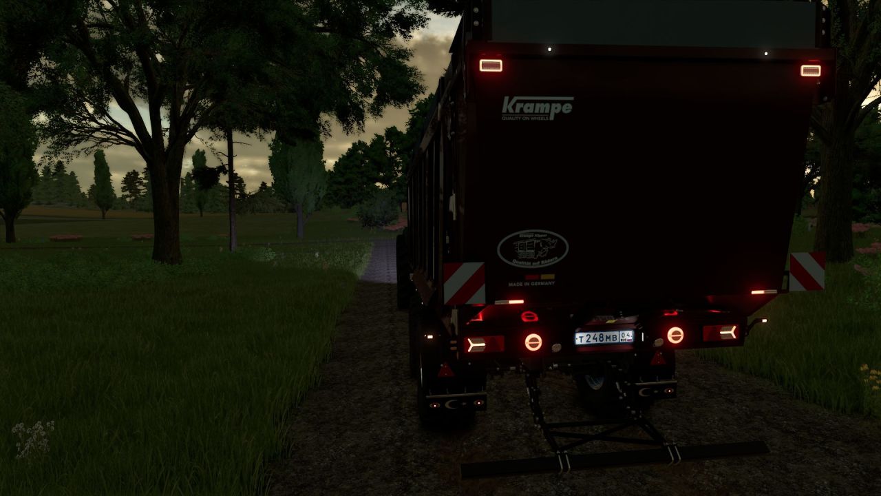 Пак тракторів McCormick X8 та причепів Krampe/Krone для Farming Simulator 25