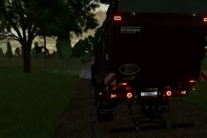 Пак тракторів McCormick X8 та причепів Krampe/Krone для Farming Simulator 25 — 4