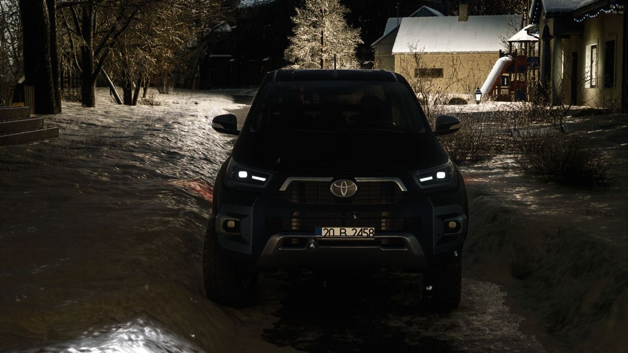 Пікап Toyota Hilux для Farming Simulator 25