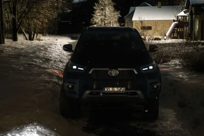 Пікап Toyota Hilux для Farming Simulator 25 — 2