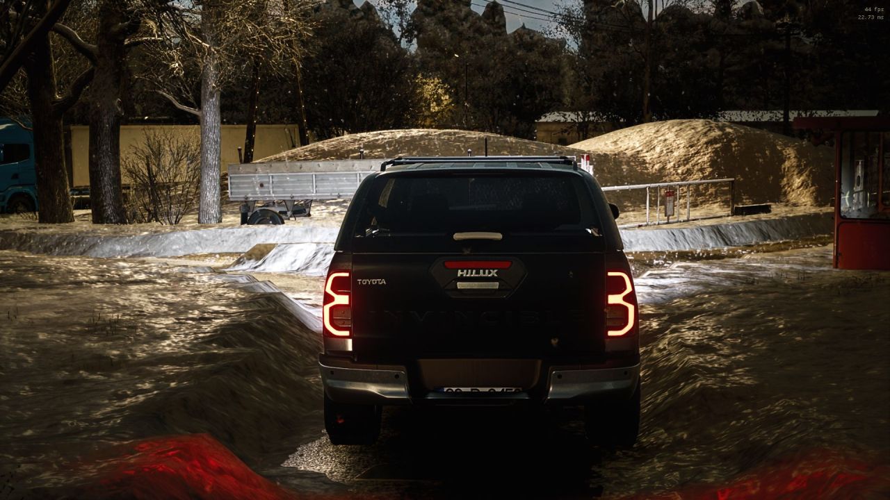 Пікап Toyota Hilux для Farming Simulator 25