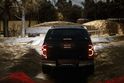 Пікап Toyota Hilux для Farming Simulator 25 — 4