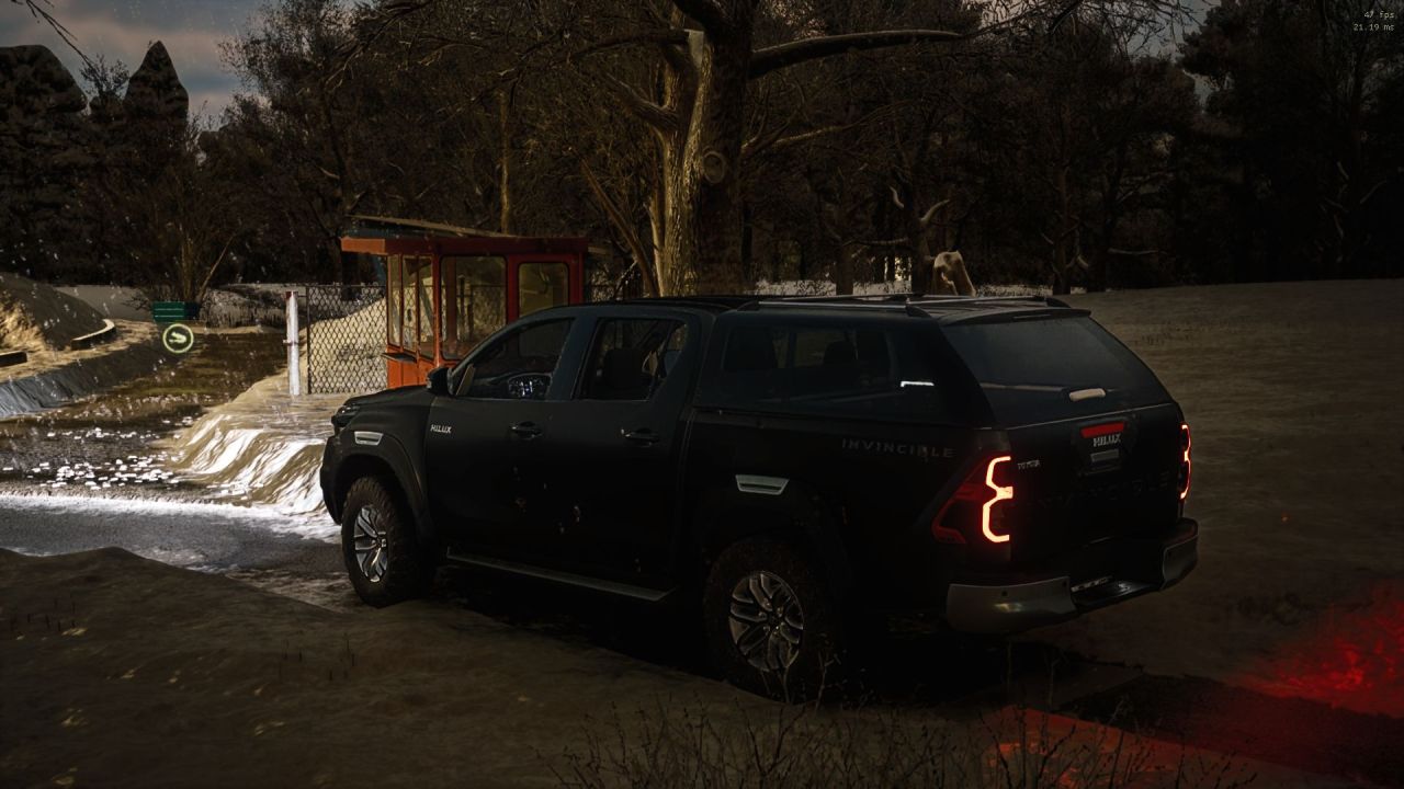 Пікап Toyota Hilux для Farming Simulator 25