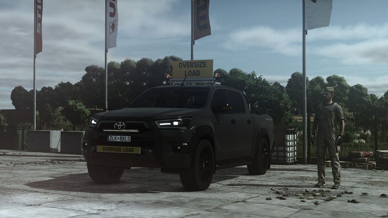 Пікап Toyota Hilux для Farming Simulator 25