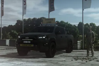 Пікап Toyota Hilux для Farming Simulator 25 — 7