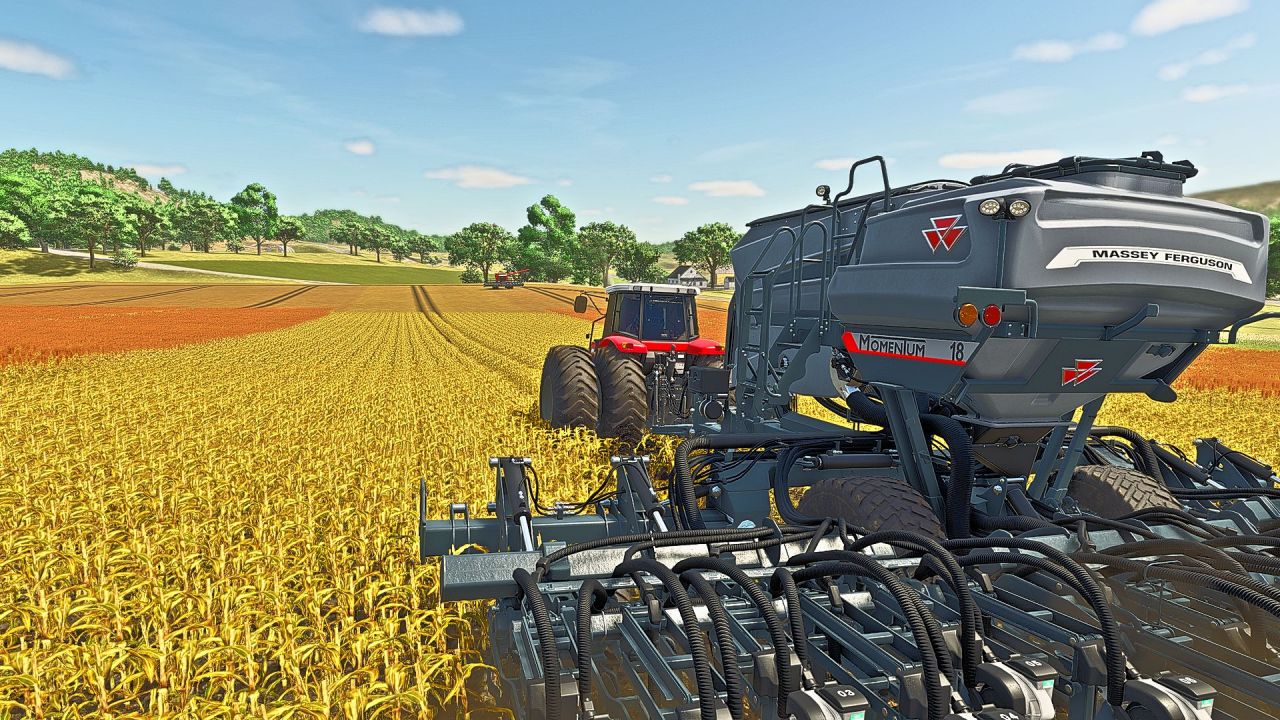 Сівалка Massey Ferguson Momentum 18 для Farming Simulator 25