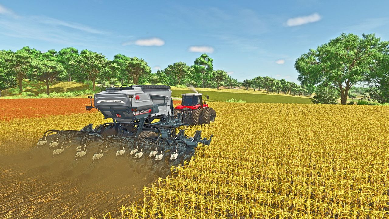 Сівалка Massey Ferguson Momentum 18 для Farming Simulator 25