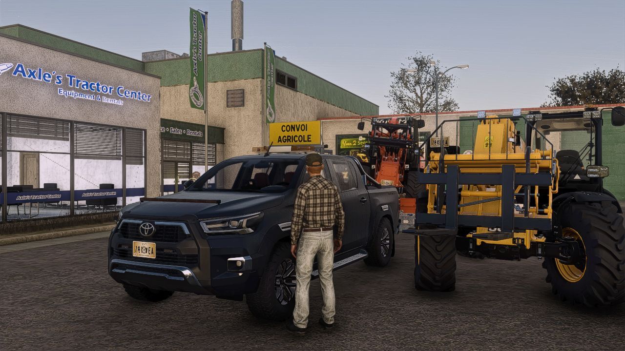Efektywny Pickup Toyota Hilux Agricole do Pracy na Farmie w Farming Simulator 25