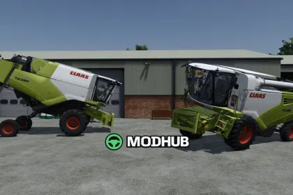 Комбайн Claas Tucano AL V1.0 для FS25