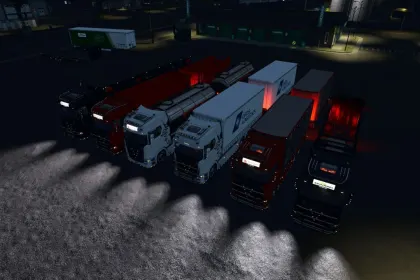 Пакет транспорту Scania Ap0lLo для Farming Simulator 25