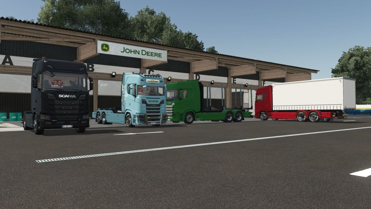 Пакет транспорту Scania Ap0lLo для Farming Simulator 25