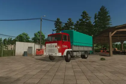 Легендарна Вантажівка STAR 200 SKw FSC 530[K]81 KPPSP Sucha Beskidzka для Farming Simulator 25 — 1