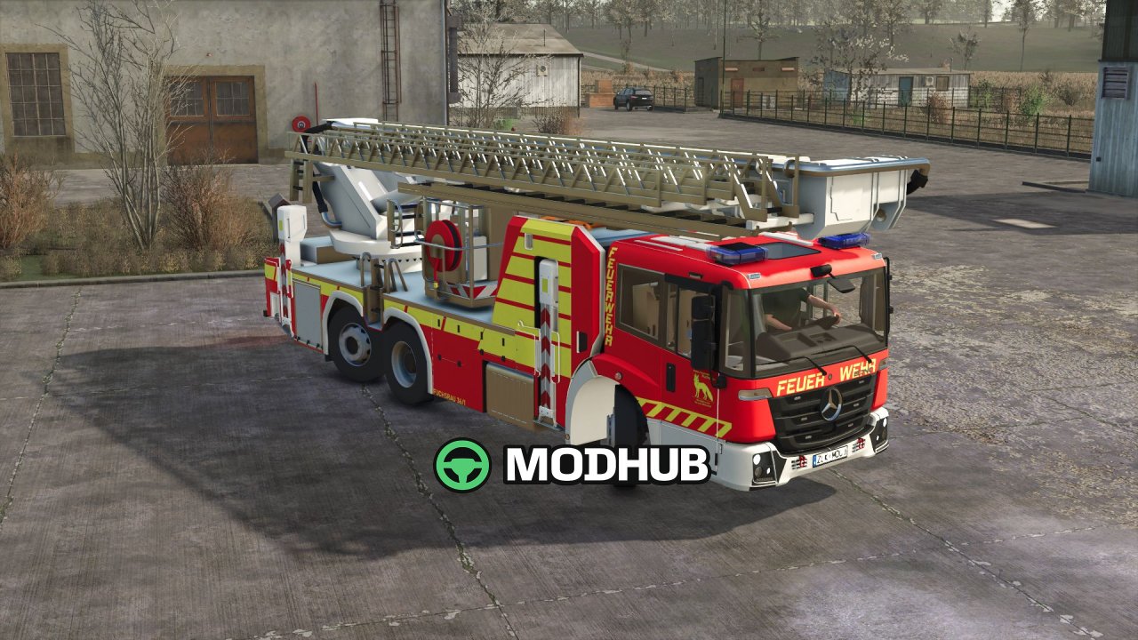 Вантажівка Mercedes Benz Econic WISS TMB FW Fuchsrau V1.0 для FS25