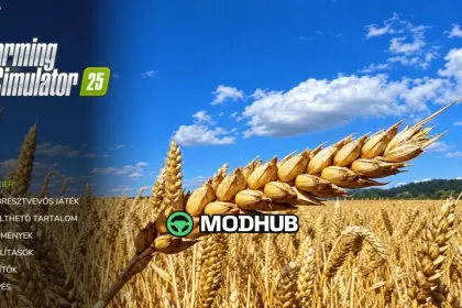 Фон меню FS08 з темою для FS25