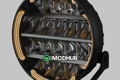 Світлодіодна фара NLM Briodlight Olympus (Prefab) для FS25