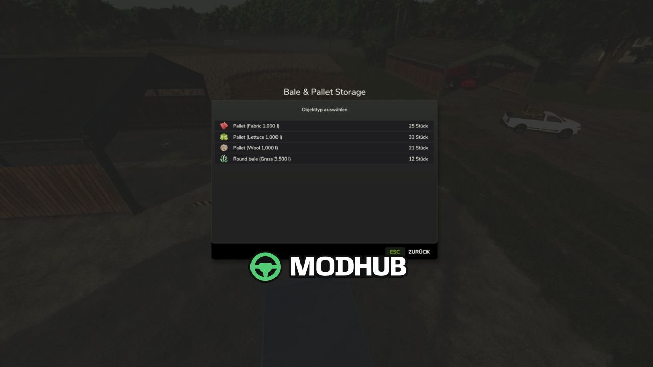 Скрипт Smart Storage Hub V1.0 для FS25