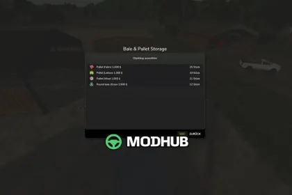 Скрипт Smart Storage Hub V1.0 для FS25 — 4
