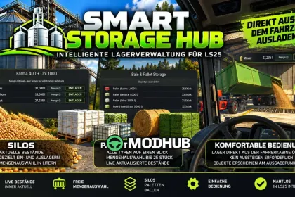 Скрипт Smart Storage Hub V1.0 для FS25 — 6