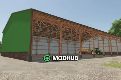 Французький сільськогосподарський сарай V1.0 для FS25