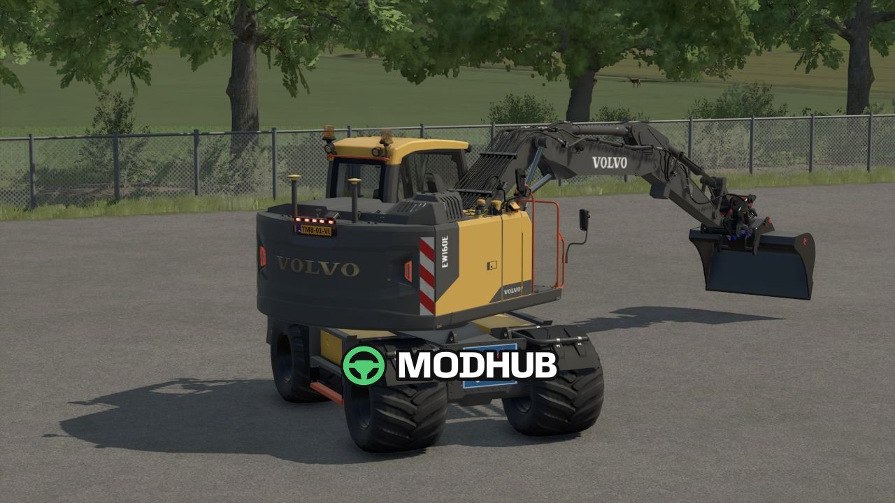 Екскаватор Volvo EW160 V3.0 для FS25