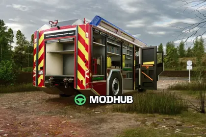 Пожежна машина Rosenbauer RT V1.0 для FS25