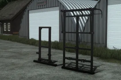 Efektywny Pak Widelców CNG Bale Fork Pack do Szybkiego Transportu Bel w FS25