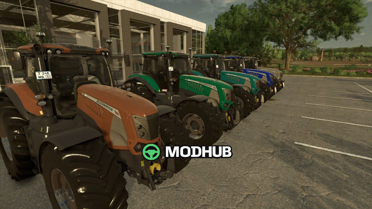 Трактор McCormick X8 Pack V1.0 для FS25