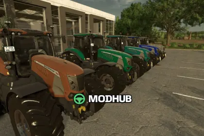 Трактор McCormick X8 Pack V1.0 для FS25 — 2