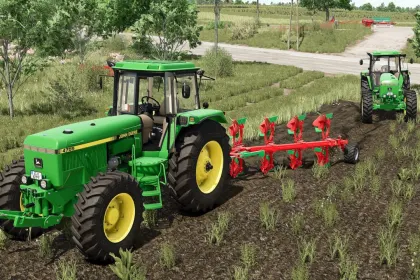 Трактор John Deere 4755 для Farming Simulator 25 — 2