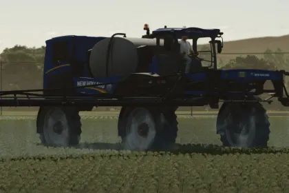 Обприскувач New Holland SP400F для Farming Simulator 25