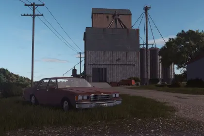 Легендарний 80's US Traffic Pack (Prefab) — Атмосферний Трафік США 80-х для FS25 — 1