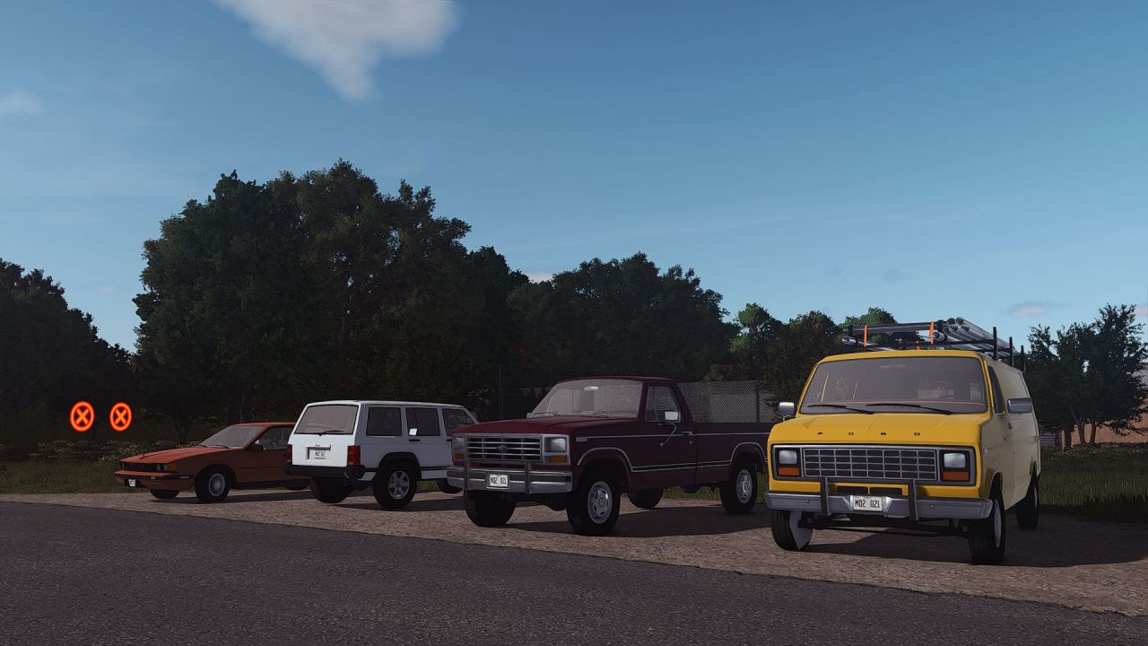 Легендарний 80's US Traffic Pack (Prefab) — Атмосферний Трафік США 80-х для FS25
