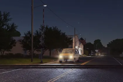 Легендарний 80's US Traffic Pack (Prefab) — Атмосферний Трафік США 80-х для FS25 — 5