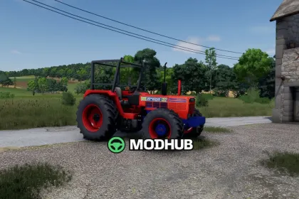 Трактор Same Drago 120 V1.0 для FS25 — 2