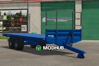Причіп для тюків Warwick 26ft для FS25