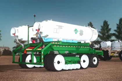 Причіп-розкидач NH3 Wagon для Farming Simulator 25 — 4