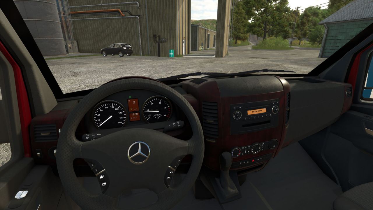 Mocny Ewakuator Mercedes-Benz Sprinter — Szybki Tow Truck do Farming Simulator 25