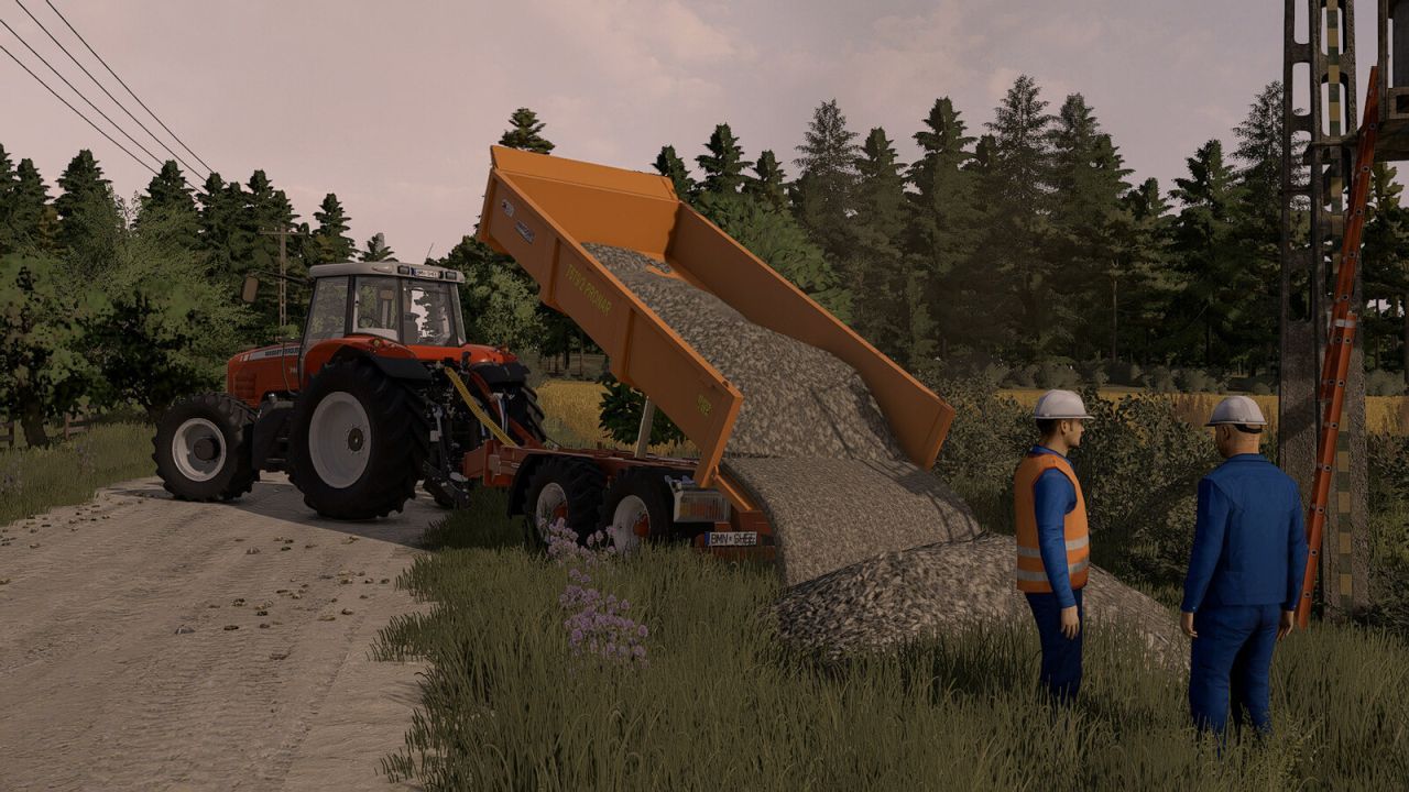 Причіп Pronar T679 для Farming Simulator 25